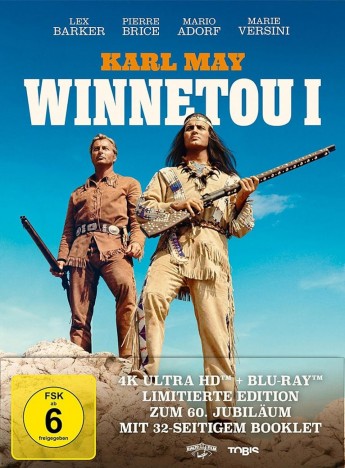 Winnetou I - 4K Ultra HD Blu-ray + Blu-ray / Limited Mediabook (4K Ultra HD)
