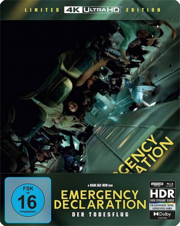 Emergency Declaration - Der Todesflug - 4K Ultra HD Blu-ray + Blu-ray / Limited Steelbook (4K Ultra HD)