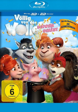 Völlig von der Wolle - Schwein gehabt! - Blu-ray 3D + 2D (Blu-ray)