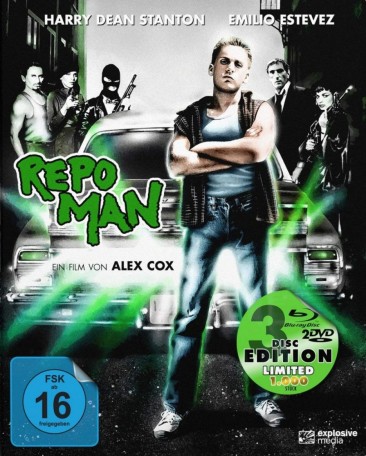 Repo Man - Limited Mediabook Blu-ray + 2 DVDs (Blu-ray)