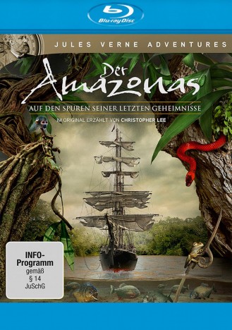 Der Amazonas - Auf den Spuren seiner letzten Geheimnisse - Jules Verne Adventures (Blu-ray)