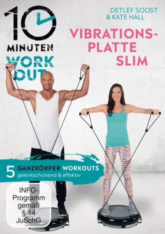 10 Minuten Workout - Vibrationsplatte Slim (DVD)