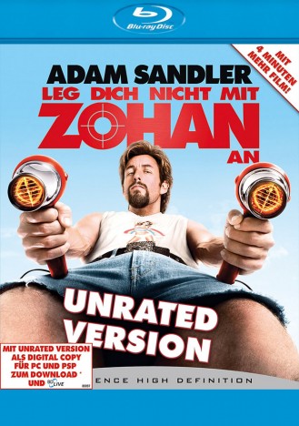 Leg dich nicht mit Zohan an - Unrated Version / 2. Auflage (Blu-ray)