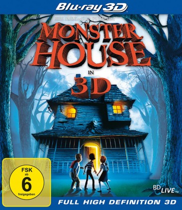 Monster House 3D - Blu-ray 3D (Blu-ray)