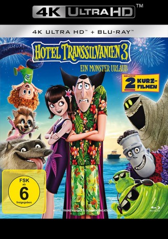 Hotel Transsilvanien 3 - Ein Monster Urlaub - 4K Ultra HD Blu-ray + Blu-ray (4K Ultra HD)