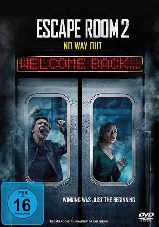 Escape Room 2: No Way Out (DVD)