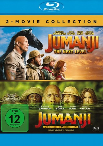 Jumanji - Willkommen im Dschungel & The Next Level (Blu-ray)