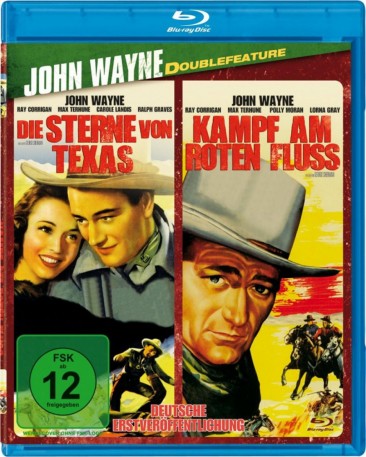 Die Sterne von Texas & Kampf am Roten Fluss - John Wayne DoubleFeature (Blu-ray)