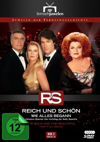 Reich und schön - Box 2: Wie alles begann / Folge 26-50 (DVD)