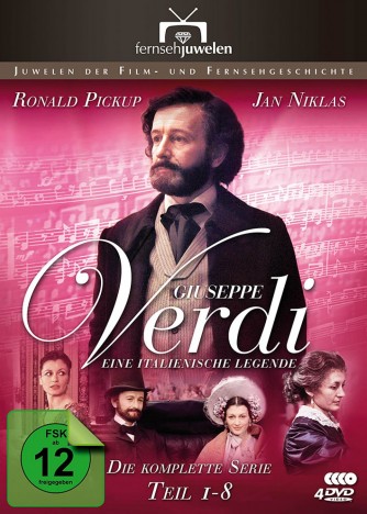 Giuseppe Verdi - Eine italienische Legende - Teil 1-8 (DVD)