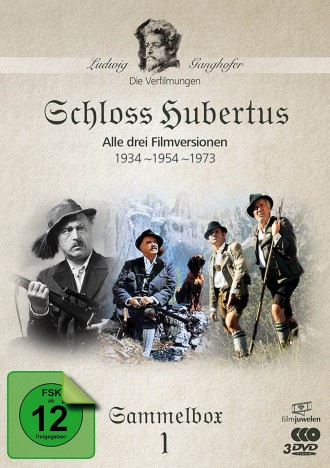 Schloss Hubertus - 1934, 1954, 1973 / Die Ganghofer Verfilmungen / Sammelbox 1 (DVD)