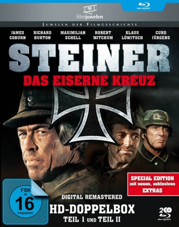 Steiner - Das Eiserne Kreuz - Teil I + II / 40th Anniversary Edition (Blu-ray)