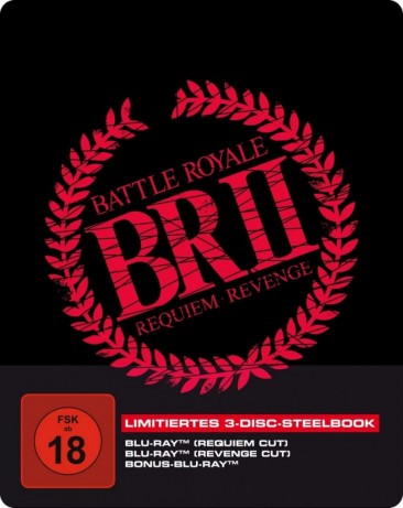 Battle Royale 2 - 3-Disc SteelBook inkl. Requiem Cut, Revenge Cut und Bonus-BD (Blu-ray)