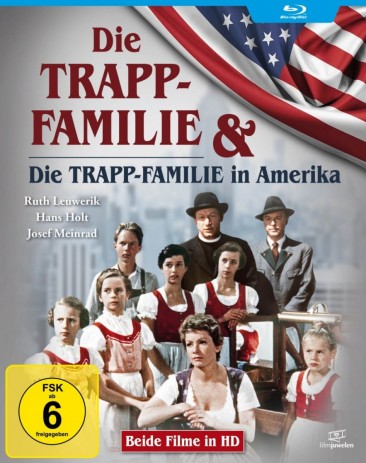 Die Trapp-Familie & Die Trapp-Familie in Amerika - Die Doppelbox (Blu-ray)
