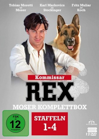 Kommissar Rex - Staffel 1-4 / Moser Komplettbox (DVD)