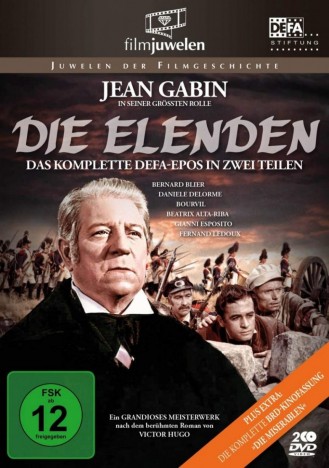 Die Elenden / Die Miserablen - Der legendäre Kino-Zweiteiler (DVD)