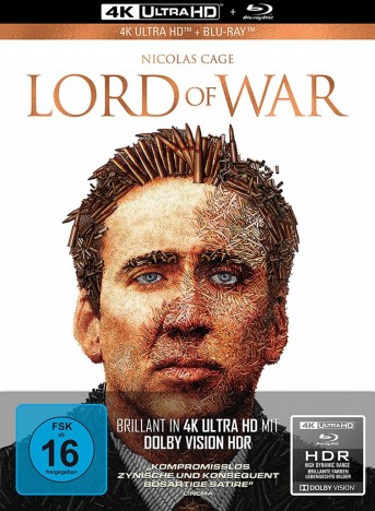 Lord of War - Händler des Todes - 4K Ultra HD Blu-ray + Blu-ray / Limited Collector's Edition / Mediabook (4K Ultra HD)