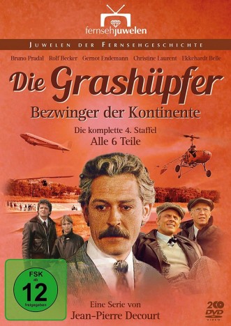 Die Grashüpfer - Bezwinger der Kontinente - Staffel 04 (DVD)