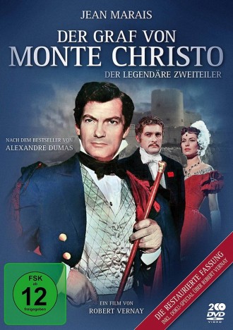 Der Graf von Monte Christo - Der komplette Zweiteiler / Restaurierte Fassung (DVD)