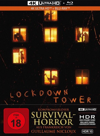 Lockdown Tower - 4K Ultra HD Blu-ray + Blu-ray / Limited Collector's Edition / Mediabook (4K Ultra HD)