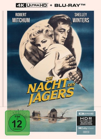 Die Nacht des Jägers - 4K Ultra HD Blu-ray + Blu-ray / Limited Collector's Edition / Mediabook (4K Ultra HD)