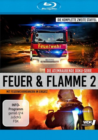 Feuer & Flamme - Mit Feuerwehrmännern im Einsatz - Staffel 02 (Blu-ray)