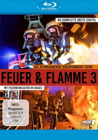 Feuer & Flamme - Mit Feuerwehrmännern im Einsatz - Staffel 03 (Blu-ray)