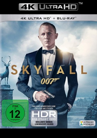 James Bond 007 - Skyfall - 4K Ultra HD Blu-ray + Blu-ray (4K Ultra HD)