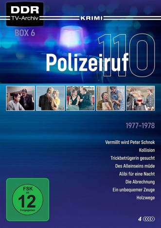 Polizeiruf 110 - DDR TV-Archiv / Box 6 / 1977-1978 (DVD)