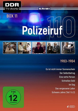 Polizeiruf 110 - DDR TV-Archiv / Box 11 / 1983-1984 (DVD)