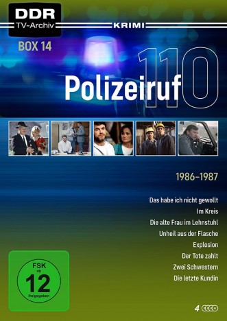 Polizeiruf 110 - DDR TV-Archiv / Box 14 / 1986-1987 (DVD)