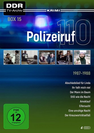 Polizeiruf 110 - DDR TV-Archiv / Box 15 / 1987-1988 (DVD)
