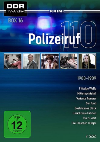 Polizeiruf 110 - DDR TV-Archiv / Box 16 / 1988-1989 (DVD)