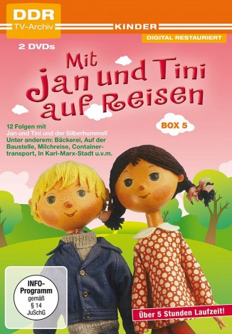 Mit Jan und Tini auf Reisen - DDR TV-Archiv / Box 5 (DVD)