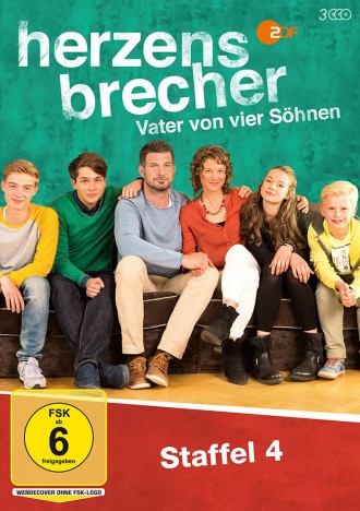 Herzensbrecher - Vater von vier Söhnen - Staffel 4 (DVD)