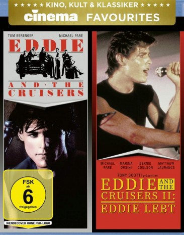Eddie and the Cruisers - CINEMA Favourites Edition / Double Feature (Blu-ray)
