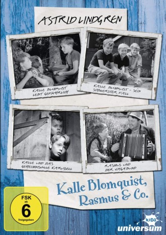 Astrid Lindgren - Kalle Blomquist, Rasmus & Co. (DVD)