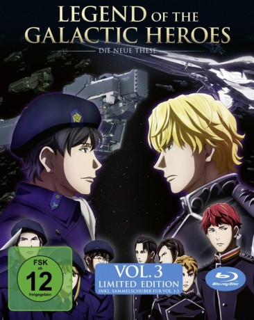 Legend of the Galactic Heroes: Die Neue These - Volume 3 / inkl. Sammelschuber (Blu-ray)