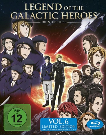 Legend of the Galactic Heroes: Die Neue These - Volume 6 / inkl. Sammelschuber (Blu-ray)
