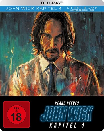 John Wick: Kapitel 4 - Limited Steelbook (Blu-ray)