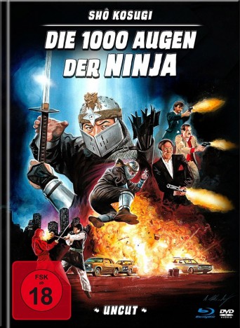 Die 1000 Augen der Ninja - Mediabook (Blu-ray)