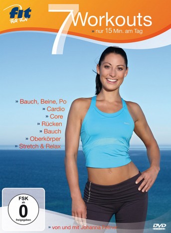 Fit for Fun - 7 Workouts: nur 15 Minuten am Tag (DVD)