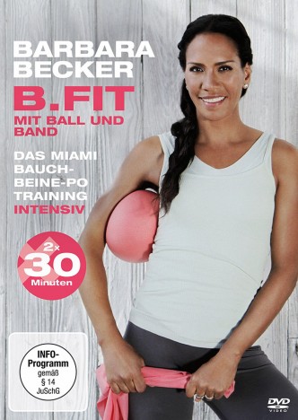 Barbara Becker - B.fit mit Ball und Band - Das Miami Bauch-Beine-Po Training intensiv (DVD)