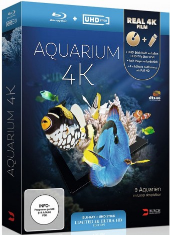 Aquarium - Blu-ray + UHD Stick in Real 4K (Blu-ray)