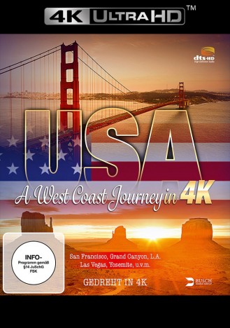 USA - A West Coast Journey in 4K - 4K ULTRA HD (Ultra HD Blu-ray)