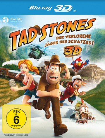 Tad Stones - Der verlorene Jäger des Schatzes! - Blu-ray 3D (Blu-ray)