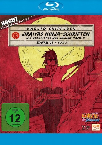 Naruto Shippuden - Staffel 21 / Box 2 / Jiraiyas Ninja-Schriften - Die Geschichte des Helden Naruto (Blu-ray)