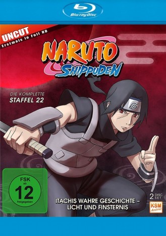 Naruto Shippuden - Staffel 22 / Itachis wahre Geschichte - Licht und Finsternis (Blu-ray)