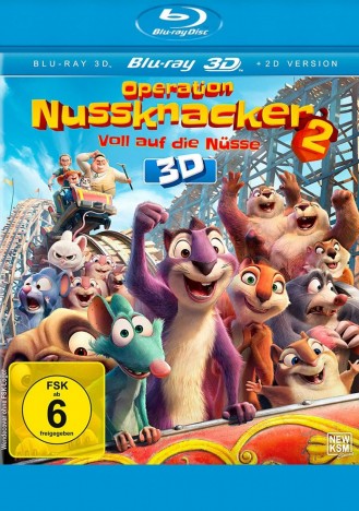 Operation Nussknacker 2 - Voll auf die Nüsse - Blu-ray 3D + 2D (Blu-ray)