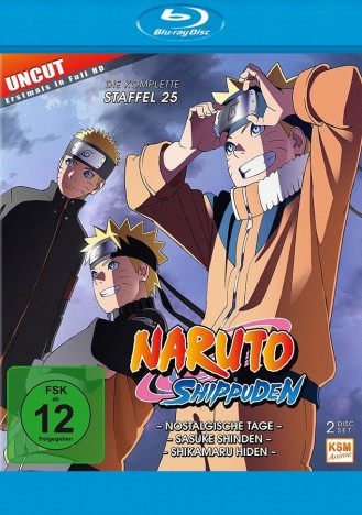 Naruto Shippuden - Staffel 25 / Nostalgische Tage (Blu-ray)